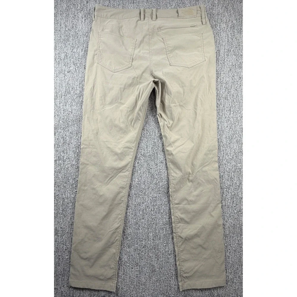 The North Face Motion Pants Mens 36x33 Long Tan Khaki Nylon Blend NF0A7QI2